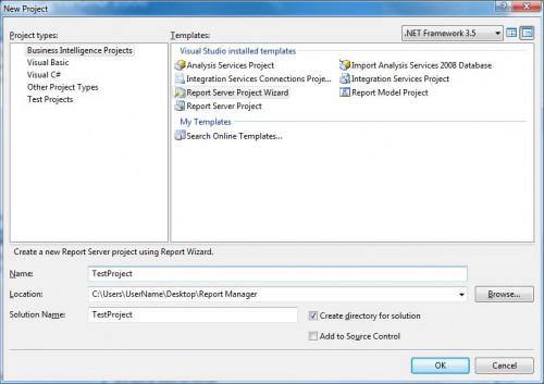 Microsoft Reporting Services de SQL Server Tutorial
