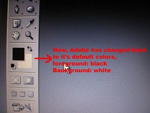 Cómo restaurar colores predeterminados (Adobe Photoshop CS2 Tutorial)