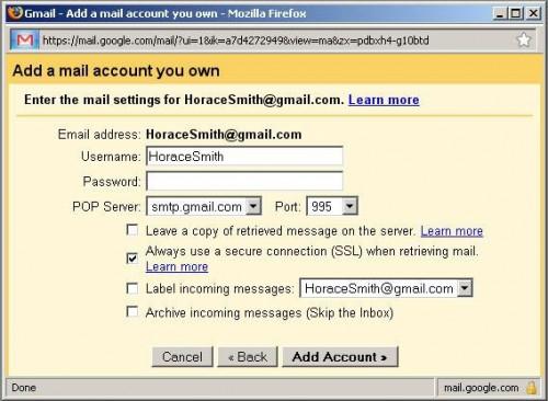 Cómo recuperar el correo electrónico desde otra dirección