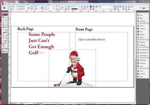 Cómo hacer una tarjeta de felicitación en Adobe Indesign