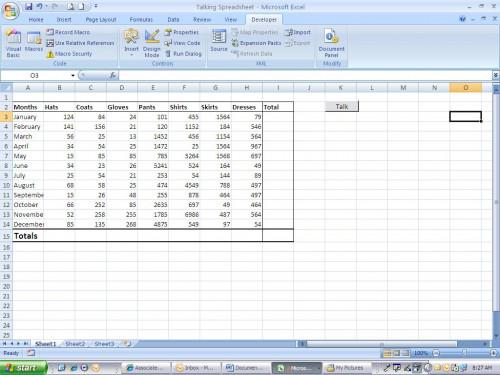 Cómo programar Uso de MS Excel