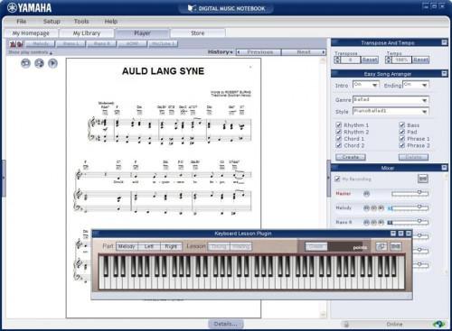 Cómo utilizar música digital portátil para aprender piano