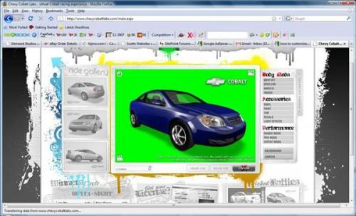 Cómo personalizar un coche en Internet?