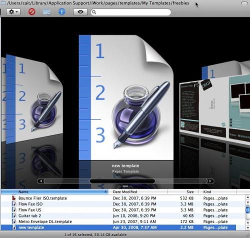 Cómo agregar una nueva plantilla para Mac OS X Páginas