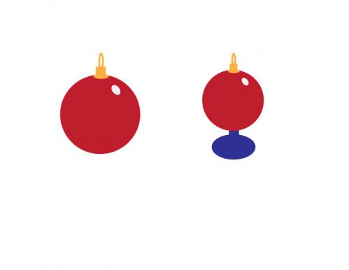 Cómo crear adornos de navidad del vector en Illustrator