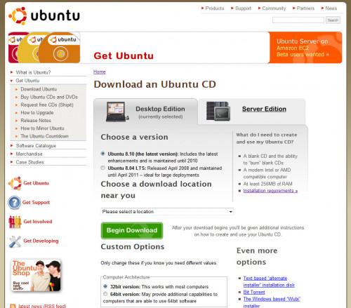Cómo instalar Ubuntu con el ordenador portátil de disco duro en blanco