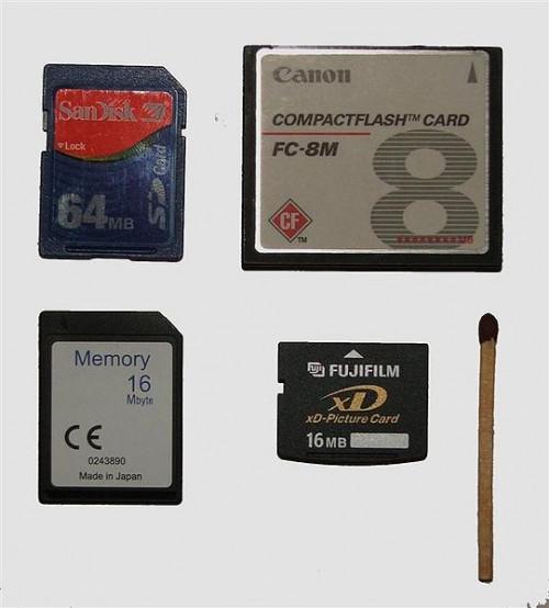 Diferentes tipos de memoria para ordenadores