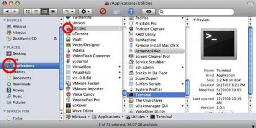 Cómo crear un inicio de sesión mensaje a Mac OS X Leopard
