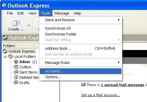 ¿Cómo configurar Outlook Express en un equipo con Windows