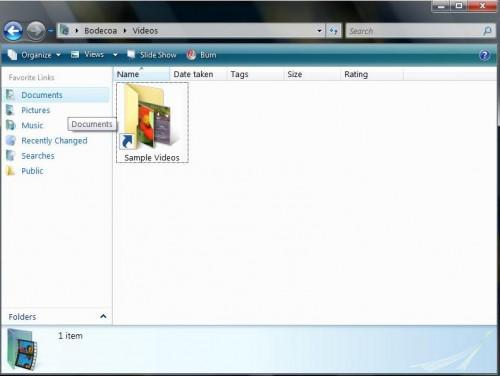 Cómo crear una nueva carpeta en Windows Vista