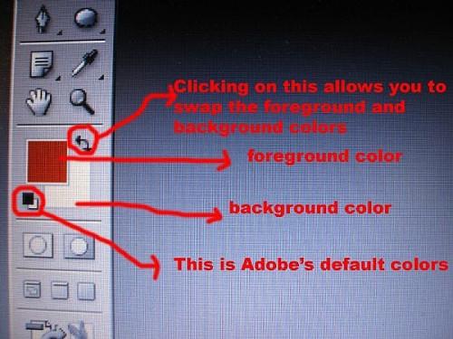 Cómo restaurar colores predeterminados (Adobe Photoshop CS2 Tutorial)