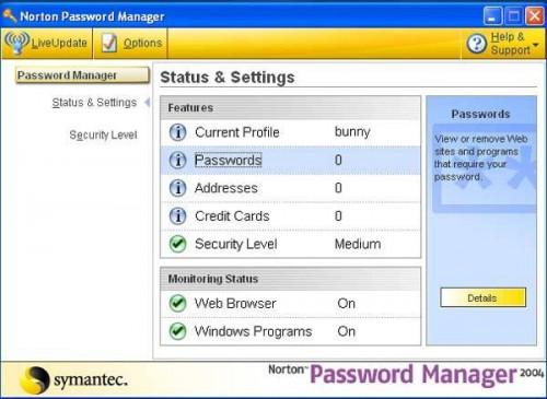 Cómo volver a instalar Norton Password Manager
