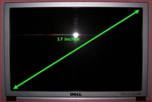 Cómo medir un monitor de ordenador