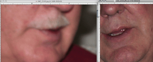 Cómo eliminar el vello facial en Photoshop
