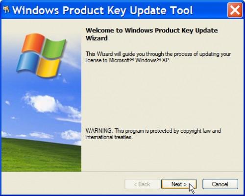 Cómo cambiar Windows XP claves de activación